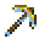 Electrified Golden Pickaxe